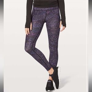 Lululemon Speed up tight size 4 Crystalline Multi